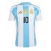 Argentinien Lionel Messi #10 Replik Heimtrikot Copa America 2024 Kurzarm